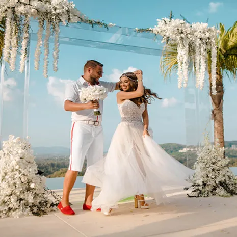 Свадьба на вилле